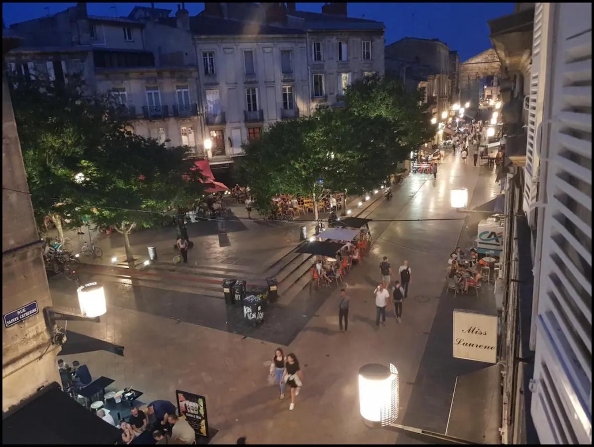 Appartement Bordeaux Centre Rue Sainte Catherine Proche Place De La Victoire Bordéus Exterior foto